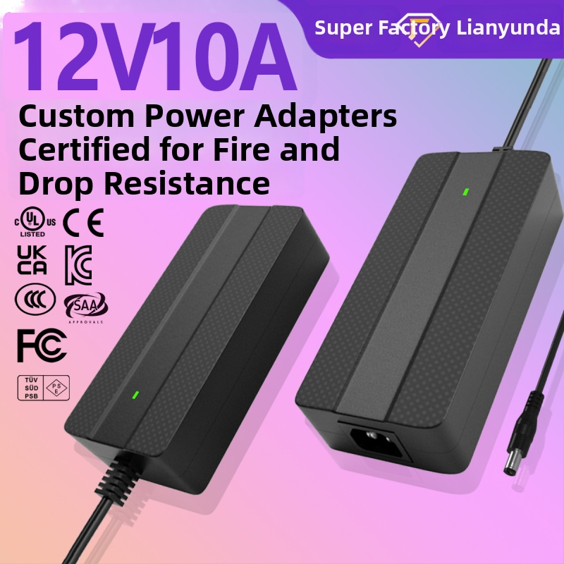 Adaptor de alimentare DC personalizat 12V10A, 24V5A și 36V4A pentru imprimare și gravură, sursă de curent cu certificare completă