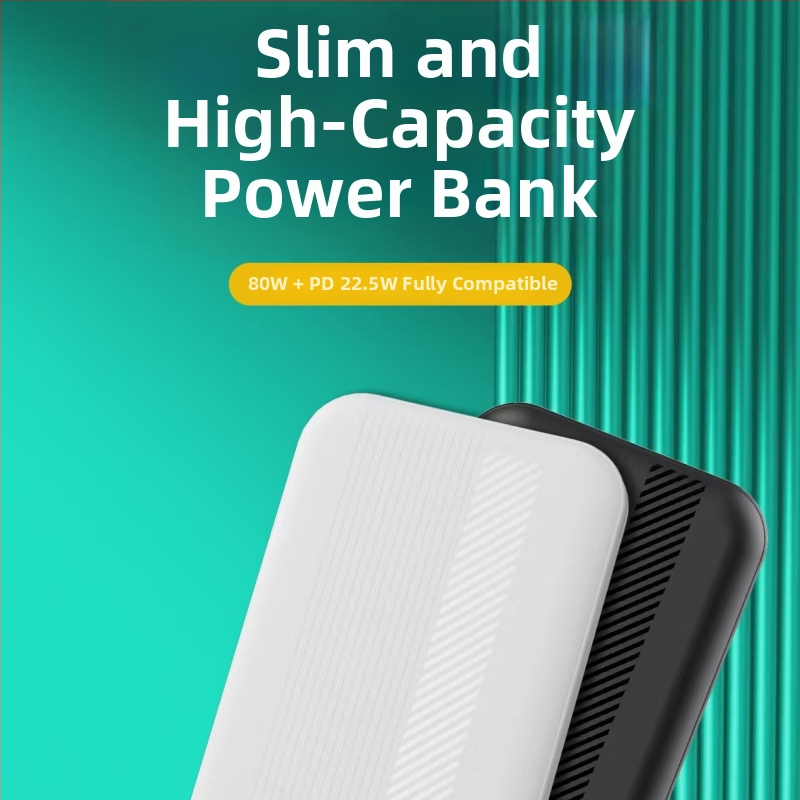 Powerbank 10000 mAh PD 22.5W încărcare rapidă, ultraușor, subțire și portabil