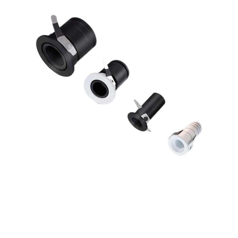 Spot LED încastrat mic, anti-strălucire, lumină COB bullseye, efect cer înstelat, fără lumină principală