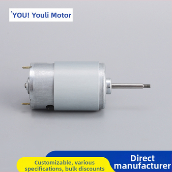 RS555 motor DC cu perii, micro motor pentru perdele inteligente, curățare baie și piscină