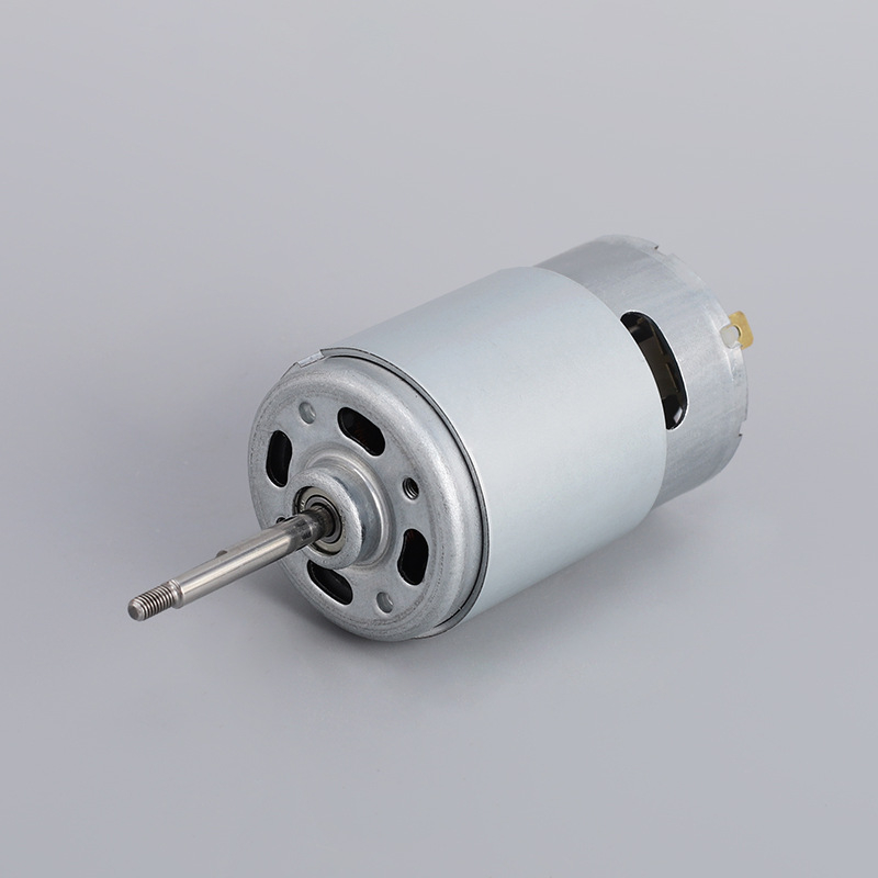 RS555 motor DC cu perii, micro motor pentru perdele inteligente, curățare baie și piscină