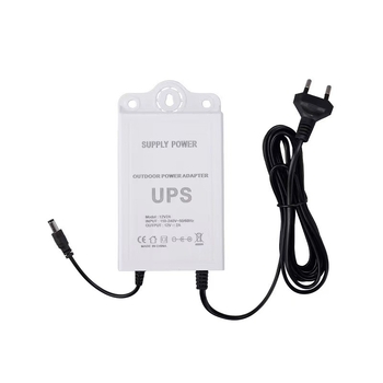 Sursă de alimentare UPS pentru supraveghere în exterior, rezervă în cazul întreruperii alimentării, 12V 2A, 1200 mA