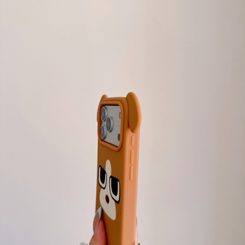 Carcasă pentru iPhone 17 Pro Max și 16 Pro Max cu beagle drăguț în stil desen animat