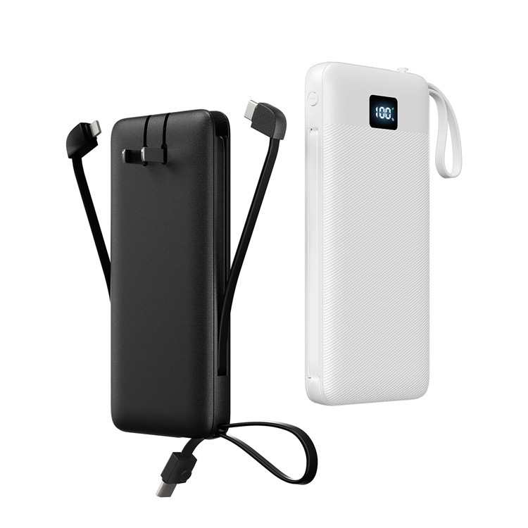 Baterie externă cu priză AC încorporată, 10000mAh, încărcare rapidă PD3.0