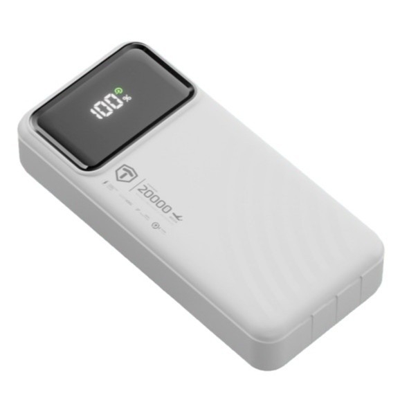 Power bank de 20.000 mAh, compact, cu cablu încorporat, pentru Vivo, încărcare rapidă