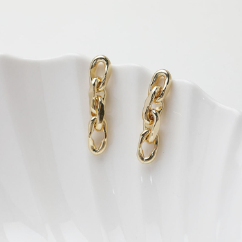 Cercei lungi placati cu aur 14K, culoare rezistentă – materiale DIY pentru bijuterii