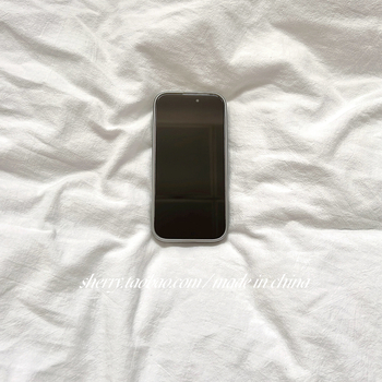 Husa pentru iPhone 16 Pro Max, stil Sherry Ins, fundal albastru cu flori negre, margine argintie electroplacată