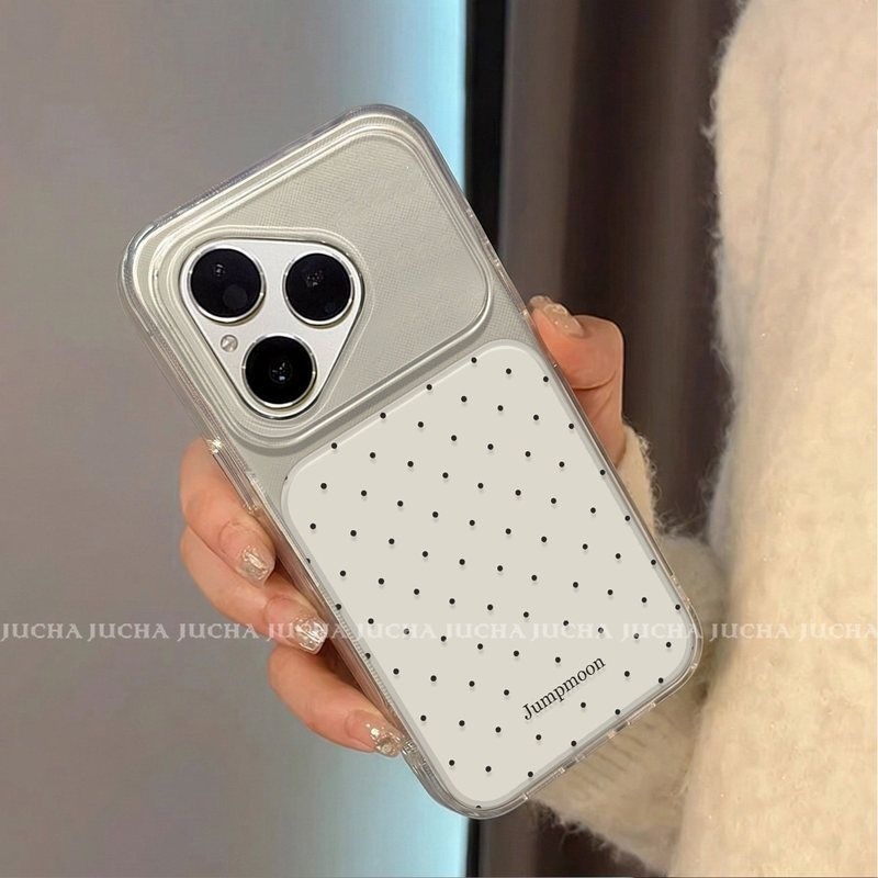 Husă pentru Huawei Pura90 Pro Max și Pura80 – husă din silicon, protecție, stil Ins, design minimalist, cu model de puncte în valuri mici