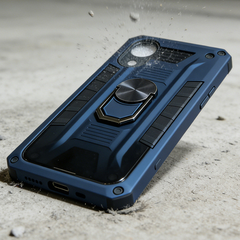 Carcasă pentru Samsung Galaxy A03 Core, inel de protecție de grad militar, tăiere de precizie, 2 în 1