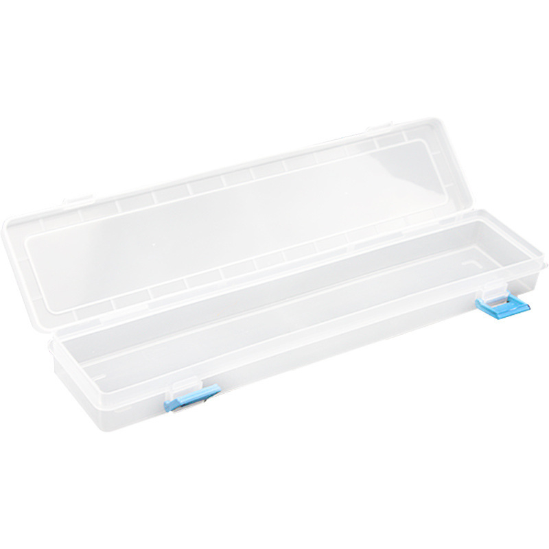 Cutie transparentă din plastic pentru pensule și creioane, potrivită pentru acuarelă, guașă și pictură în ulei