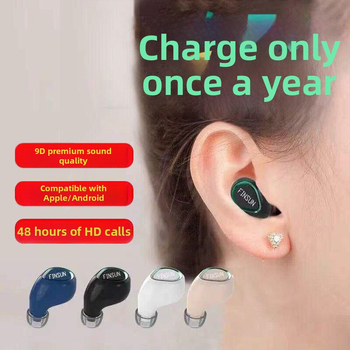 VanSeini căști Bluetooth in-ear mini, sport, mono, cu autonomie lungă a bateriei
