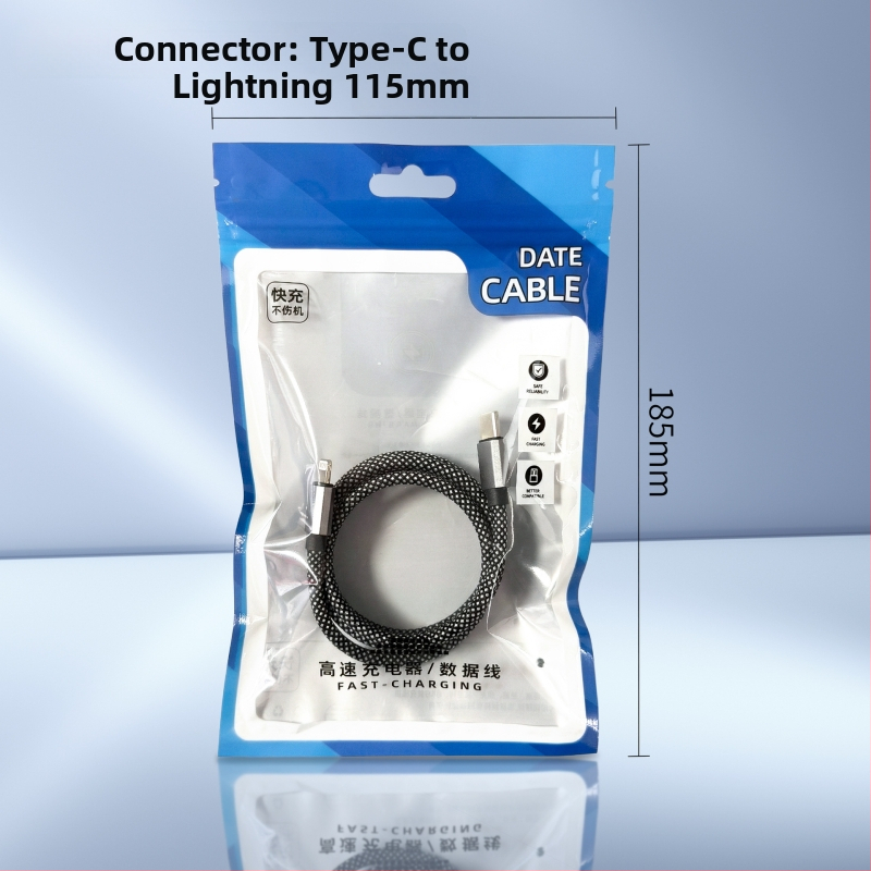 Cablu de date magnetic împletit, 66W încărcare rapidă, cu spațiu de stocare, pentru telefoane și tablete