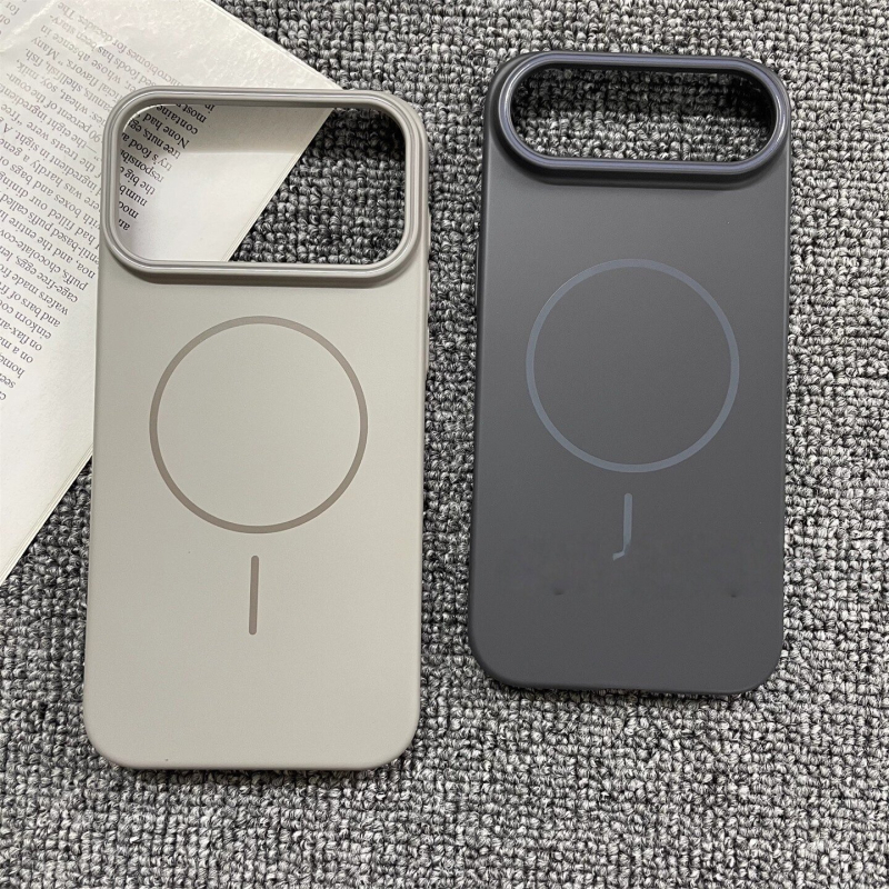 Husă iPhone 17 Pro Max, magnet, acrilic mat, design minimalist, senzație premium, protecție la căderi