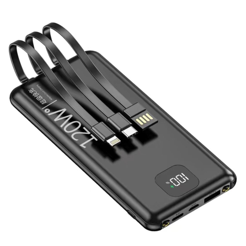 Power Bank certificat 3C, încărcare super rapidă de 120W, capacitate 20000mAh, baterie portabilă cu logo personalizat
