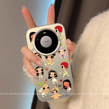 Carcasă Huawei Mate80 – design drăguț cu desene animate, silicon, șase modele inspirate de jad