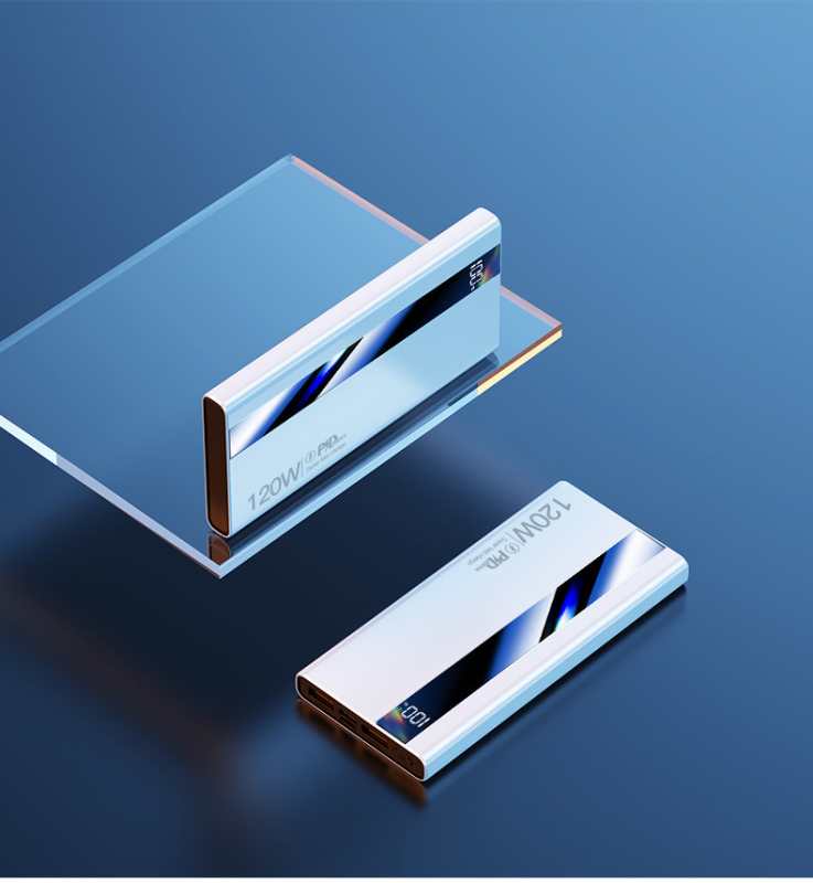 Power bank certificat 3C, 120W, încărcare ultrarapidă, 20000mAh, portabil, cu logo imprimat