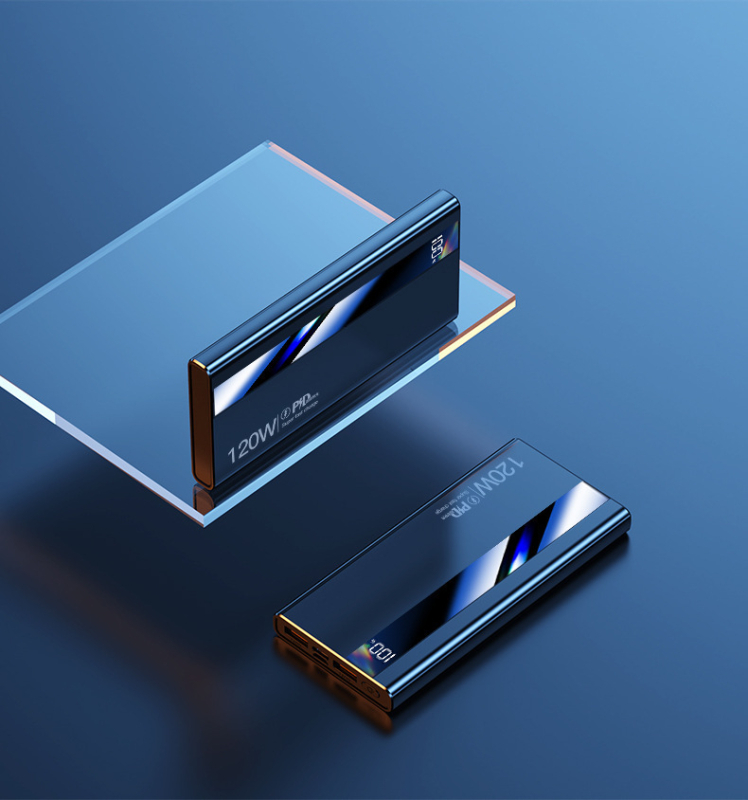 Power bank certificat 3C, 120W, încărcare ultrarapidă, 20000mAh, portabil, cu logo imprimat