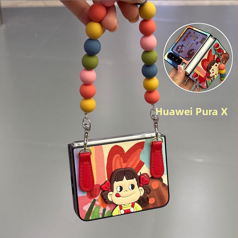Husă cu desene animate pliabilă pentru Huawei PuraX, Magic V Flip2