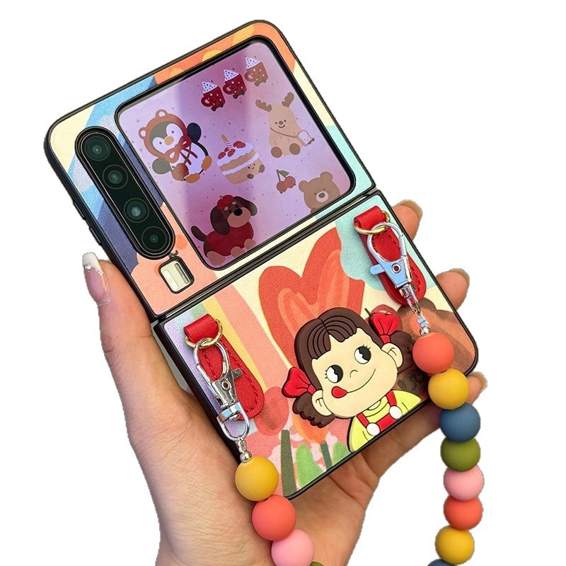 Husă cu desene animate pliabilă pentru Huawei PuraX, Magic V Flip2