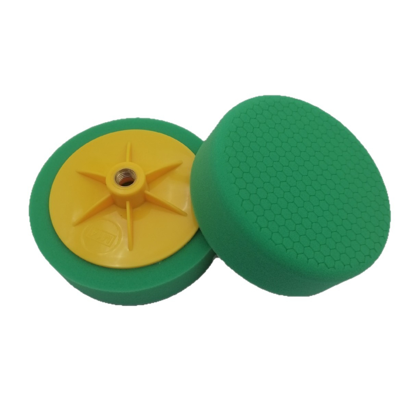 Discu de lustruire cu burete fagure de 6 inci pentru mașină, disc de lustruire, minge burete pentru ceruire, disc de restaurare capac șurub, filet M14/M16