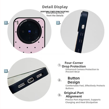 Husă din silicon pentru Vivo X300/X200 Pro, inspirație Instagram, design minimalist, rezistentă la murdărie, model cu stele negre, rezistentă la cădere