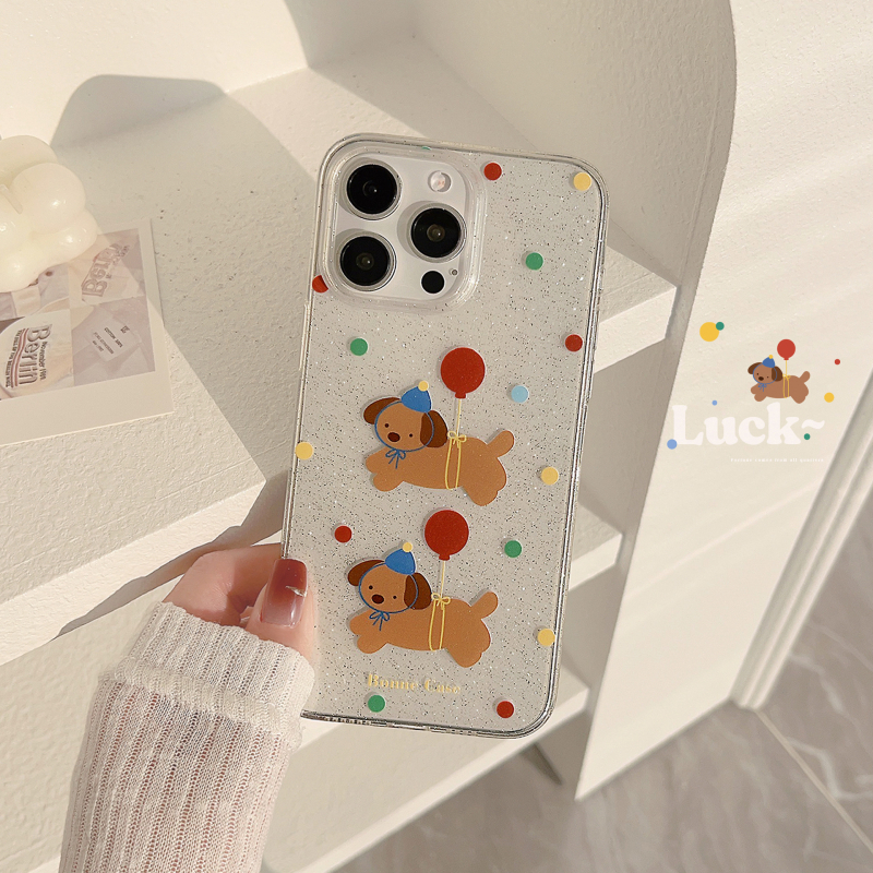 Carcasă TPU Under the Tower pentru iPhone 14 Pro Max – stil Ins, motiv dachshund de Crăciun, drăguț