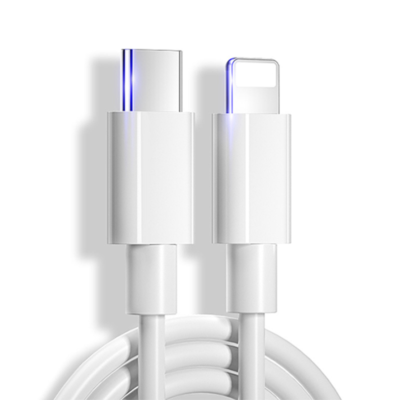 Set cabluri PD27W de încărcare rapidă pentru iPhone 13/12 — cablu date Lightning și USB-C