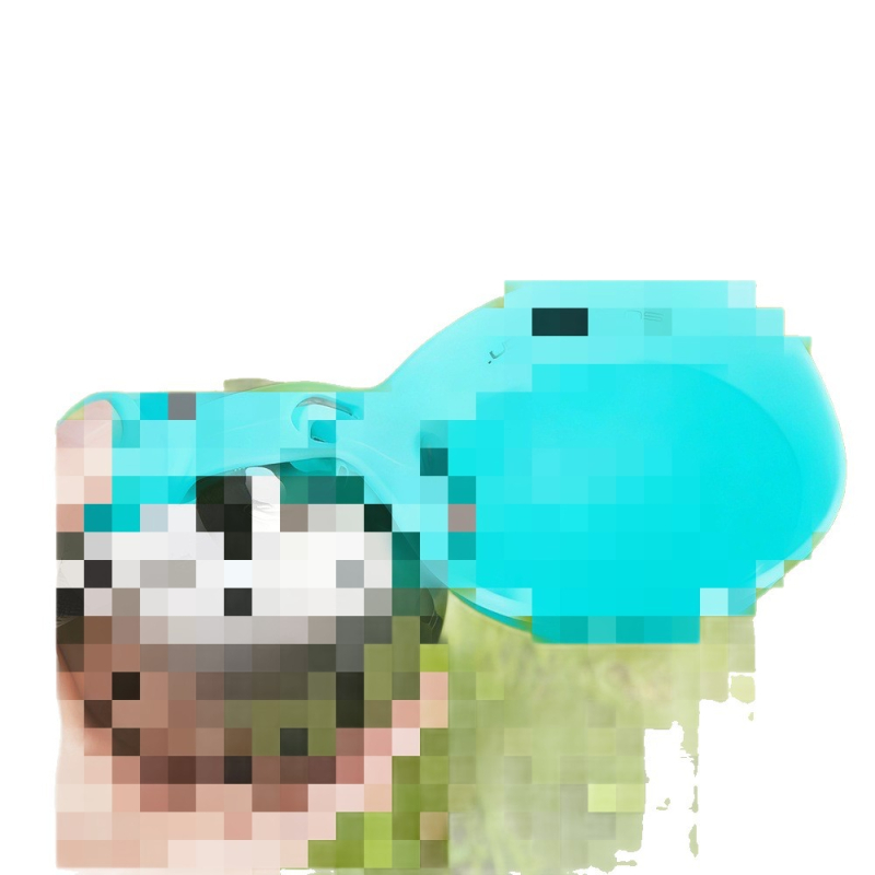 Sticlă de apă transparentă pentru animale de companie — sticlă portabilă pentru câini și pisici, pentru utilizare în aer liber