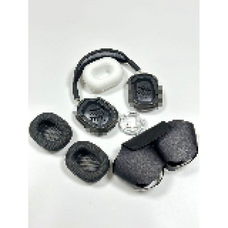 KZYAO Căști wireless Bluetooth over-ear cu fereastră pop-up, aspect identic, pernițe magnetice pentru urechi, MAX căști sport