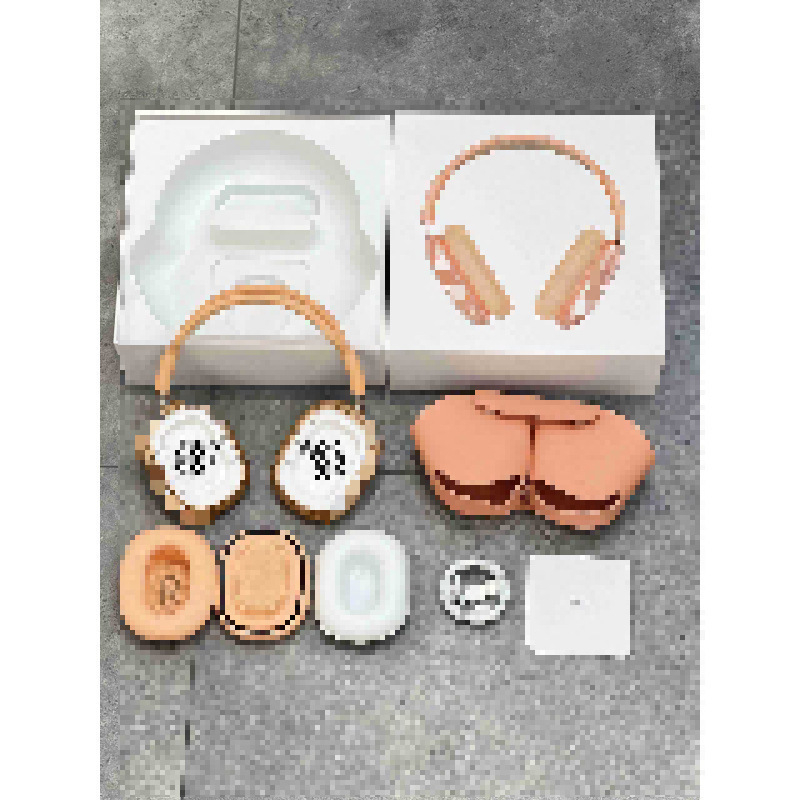 KZYAO Căști wireless Bluetooth over-ear cu fereastră pop-up, aspect identic, pernițe magnetice pentru urechi, MAX căști sport