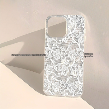 Husa Apple Lace Pro Max pentru iPhone 17 Pro Max, design cu fir de pene pentru iPhone 16 Pro, carcasă rigidă pentru 14 Pro, sexy 13/12