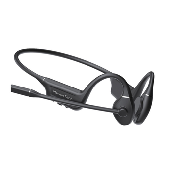 Căști pliabile cu conducție osoasă, IPX6 impermeabile, pernuțe din silicon, design deschis, Bluetooth 5.0, conectare duală, autonomie peste 8 ore
