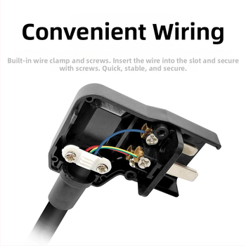Conector IEC C19/C20 în unghi, priză pentru PDU în camera serverelor