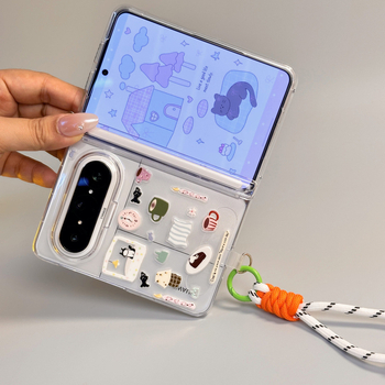  husă de protecție transparentă pentru Huawei Puraxmax, cu un pisicuță drăguță în stil Instagram