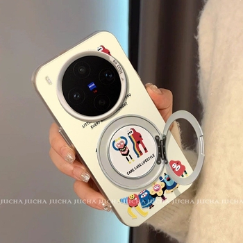 Carcasă Vivo X200, design desen animat nou, acoperire totală 300 Ultra, anti-cadere, monstru mic în formă de inimă