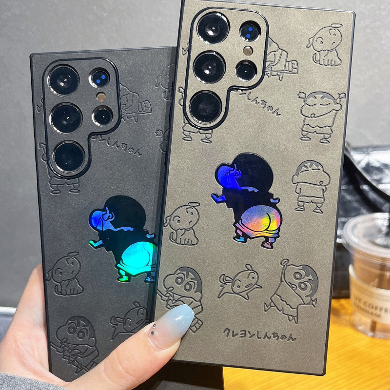 Husă de telefon Cartoon din catifea colorată și drăguță pentru Samsung Galaxy S23 Ultra și S25 Ultra