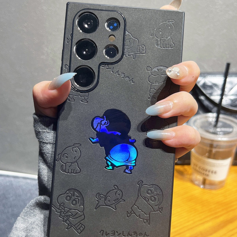 Husă de telefon Cartoon din catifea colorată și drăguță pentru Samsung Galaxy S23 Ultra și S25 Ultra