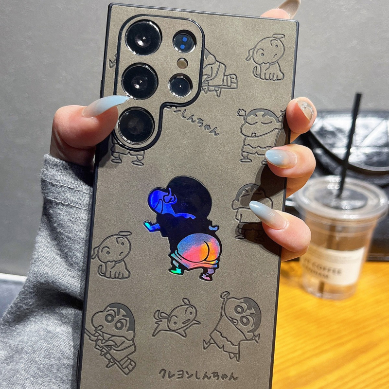 Husă de telefon Cartoon din catifea colorată și drăguță pentru Samsung Galaxy S23 Ultra și S25 Ultra