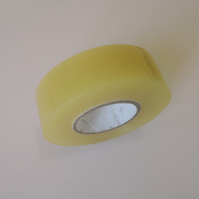 Bandă izolatoare transparentă din PVC pentru cabluri, 20 m, rezistentă la apă și temperaturi ridicate, pentru protecția înfășurărilor la echipamente electromecanice și pompe submersibile