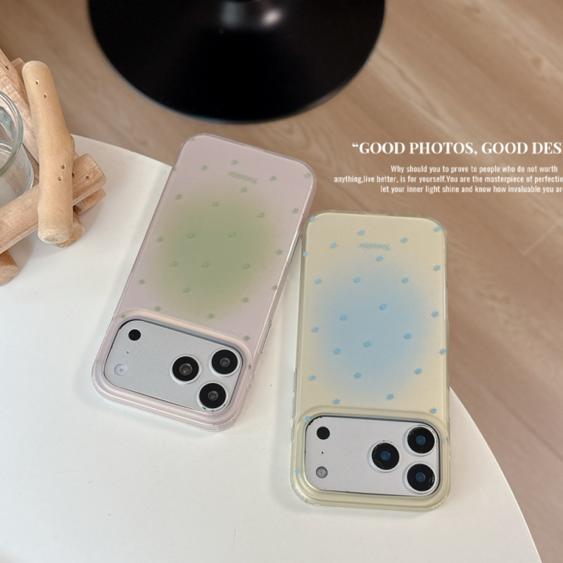 Husă pentru telefon cu gradient de stele pe ecran întreg, compatibilă cu iPhone 17/16 Pro și iPhone 15/14 – husă creativă de protecție