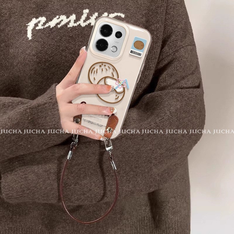 Husa Oppo Reno 16 / Reno 16 Pro, protecție completă, design creativ cu nucă de cocos pictată manual