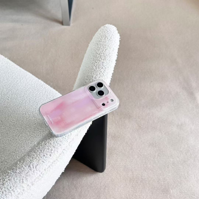 Husă de protecție minimalistă, cu gradient verde avocado, pentru iPhone 17 Pro Max, iPhone 15 și iPhone 14
