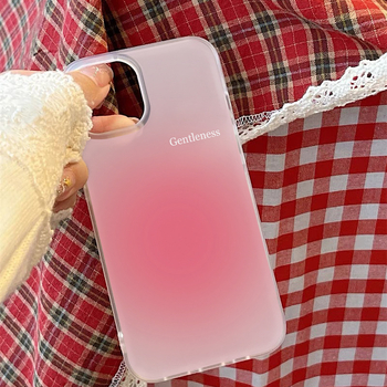 Carcasă moale de protecție cu gradient verde, finisaj mat, pentru iPhone 15 Pro și iPhone 14