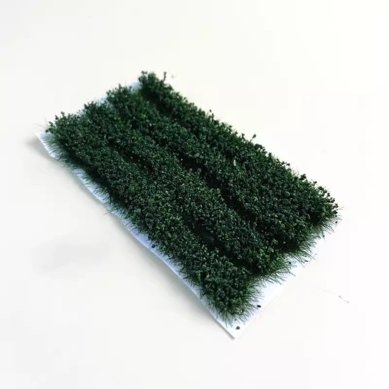 Set de 4 flori și plante artificiale autoadesive pentru dioramă de peisaj mini DIY