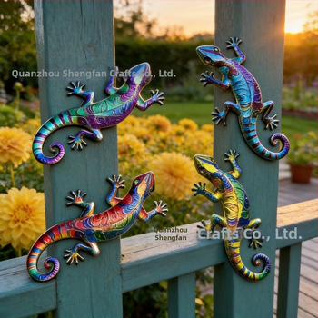 Gecko din acril – decor de perete pentru interior și exterior