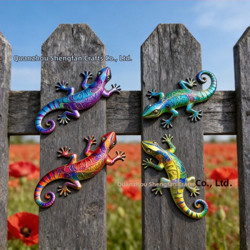 Gecko din acril – decor de perete pentru interior și exterior