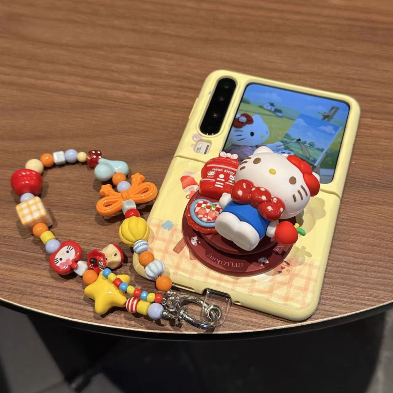 Suport magnetic cu pisicuță desen animat pentru husă Huawei Purax – ediție colecție