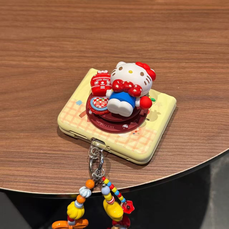 Suport magnetic cu pisicuță desen animat pentru husă Huawei Purax – ediție colecție