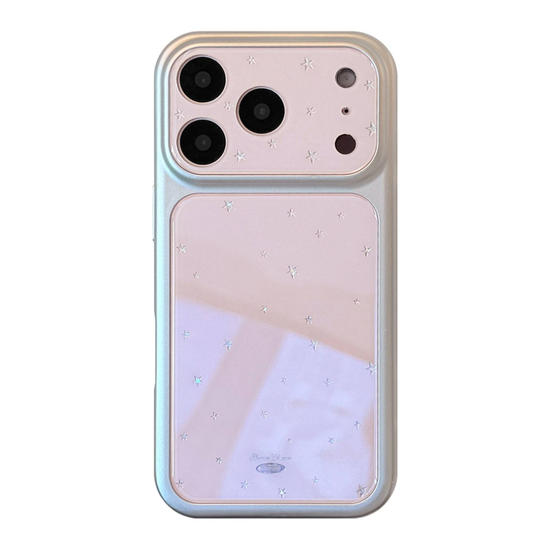 Husă Little Star pentru iPhone 17 Pro Max, placată cu aur, protecție totală, stil coreean elegant