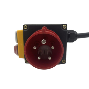 KOA7 buton de protecție la sub tensiune și suprasarcină pentru unelte de grădină și fierăstrău de masă, 400V, priză europeană industrială, întrerupător electromagnetic cu blocare